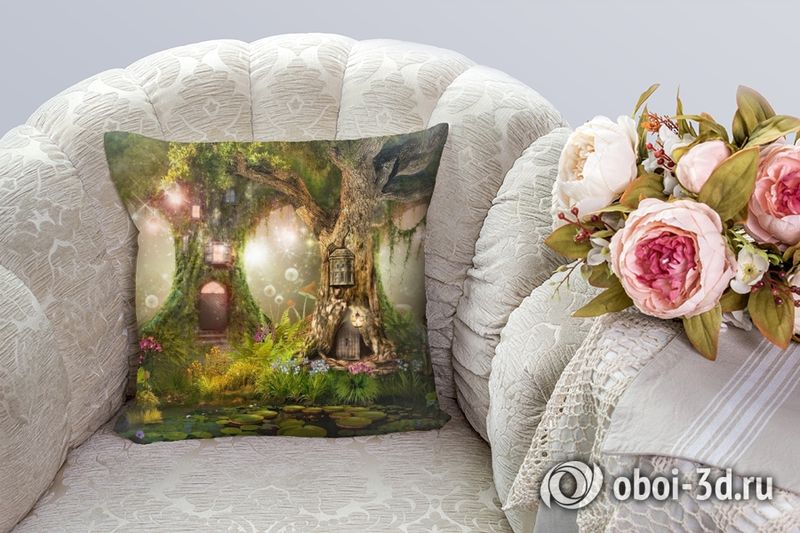 3D Подушка «Лесные феи» вид 7