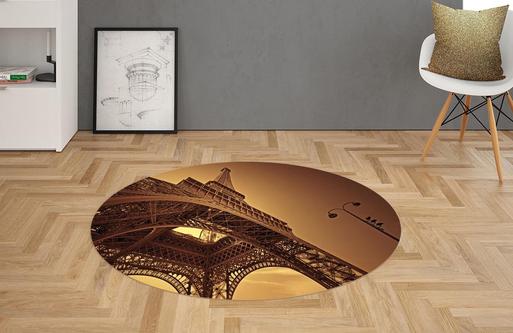 3D Ковер «Париж» Овальный 2