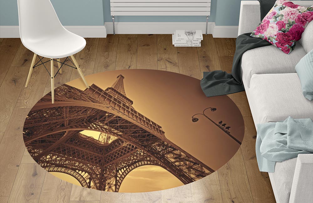 3D Ковер «Париж» Круглый 1