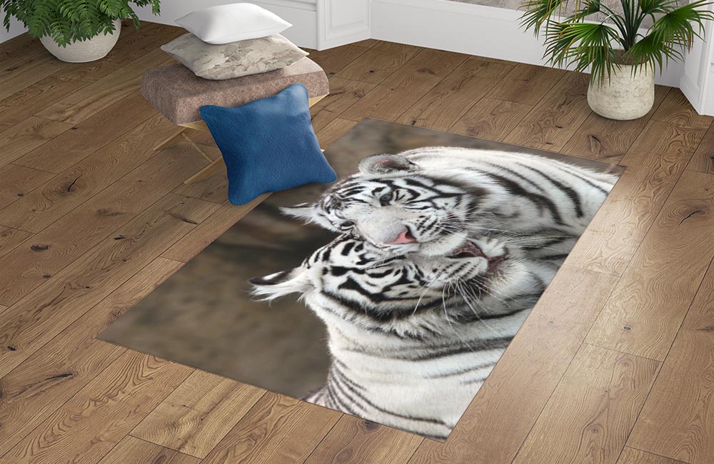 3D Ковер «Тигриная нежность» Прямоугольный 4